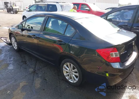 2012 Honda Civic Ex z USA, uszkodzony, nr VIN 19XFB2F8XCE341947